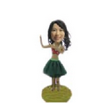 Custom Hula Skirt Girl Doll